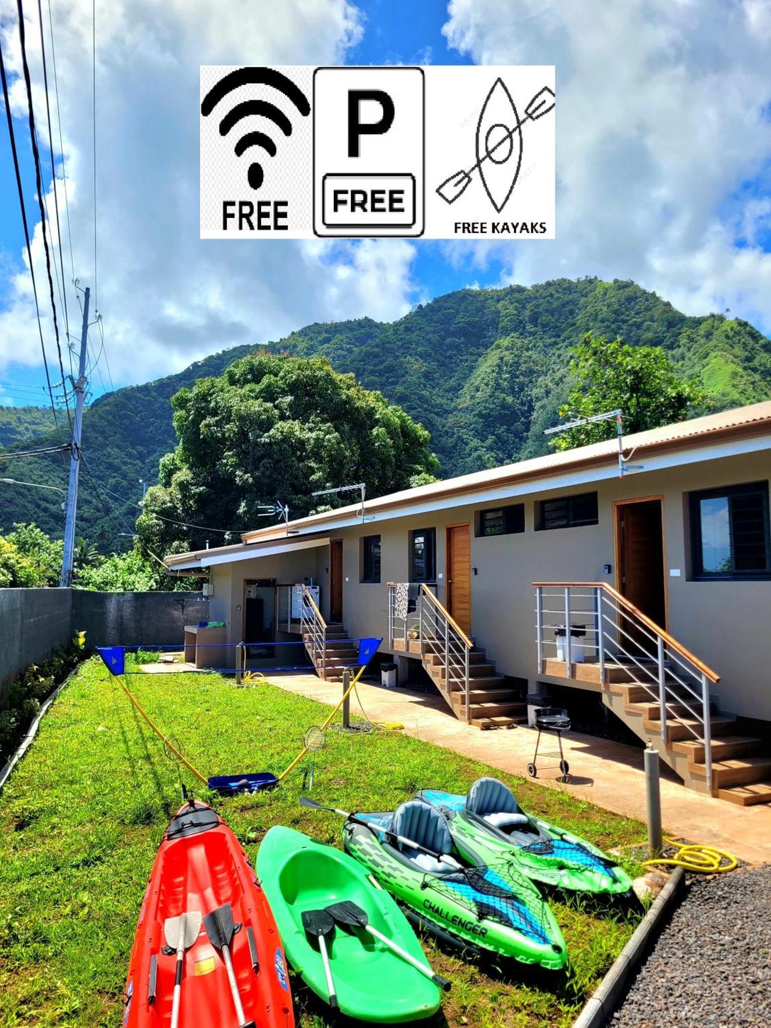 Teahupo'O Lodge, Fare Raepu'U, L'Aventure Du Bout De L'Ile En Famille Ou Entre Amis Teahupoo Exteriör bild