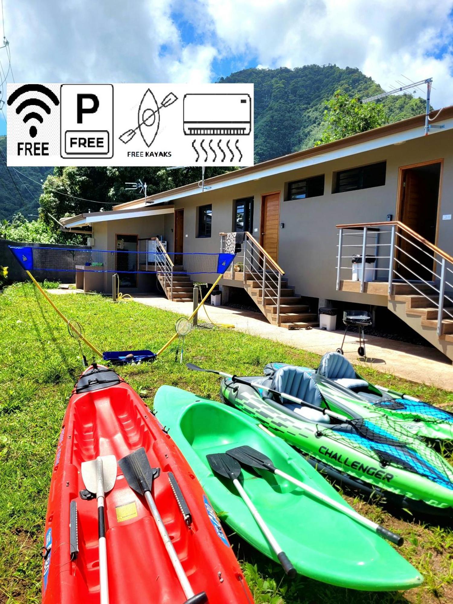 Teahupo'O Lodge, Fare Raepu'U, L'Aventure Du Bout De L'Ile En Famille Ou Entre Amis Teahupoo Exteriör bild
